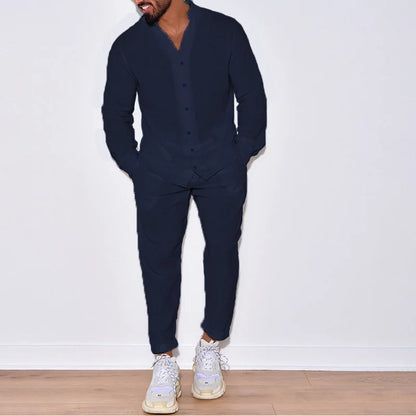 Men’s Monochrome Casual Suit