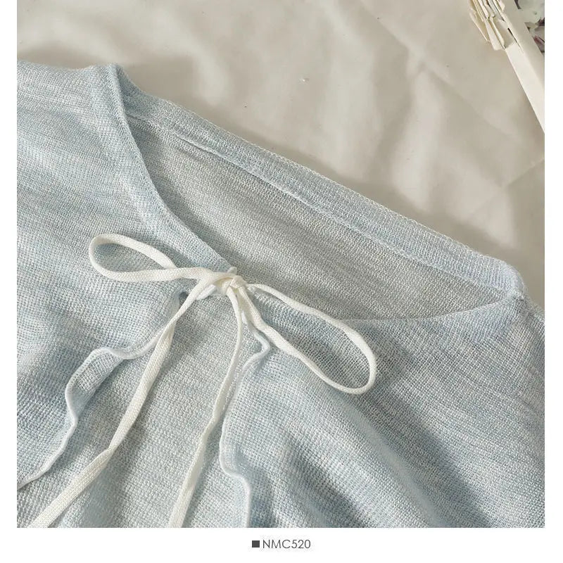 Bow Lace Crop Top