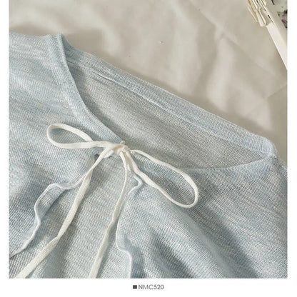 Bow Lace Crop Top