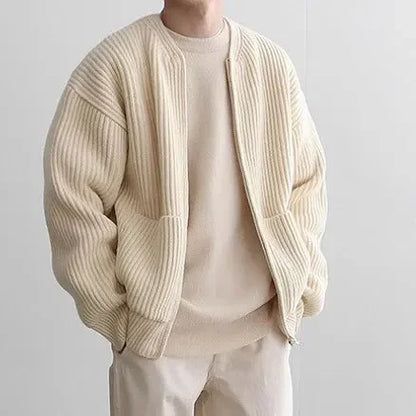 Men Zipper Sweater