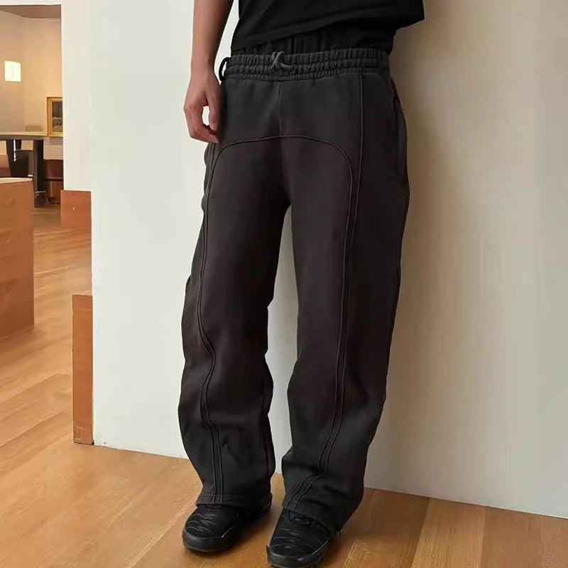 Loose Drawstring Sweatpants