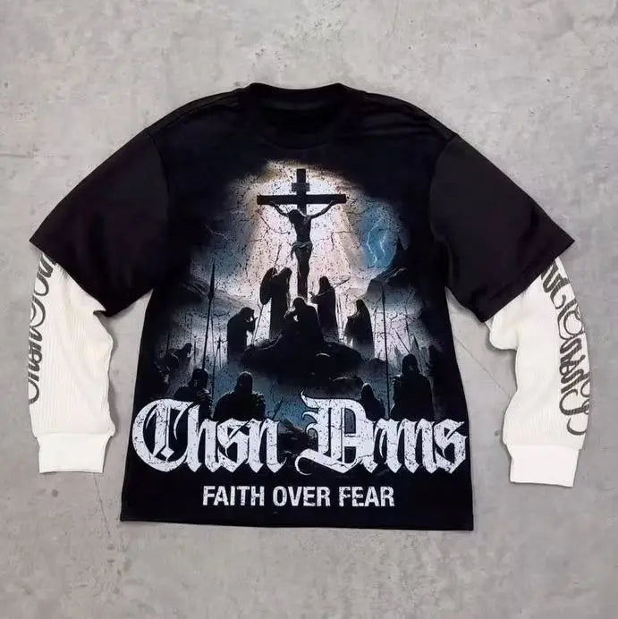Gothic Spliced Tee