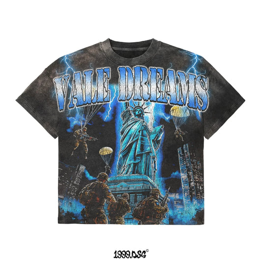 Vintage All Over Print T-Shirt