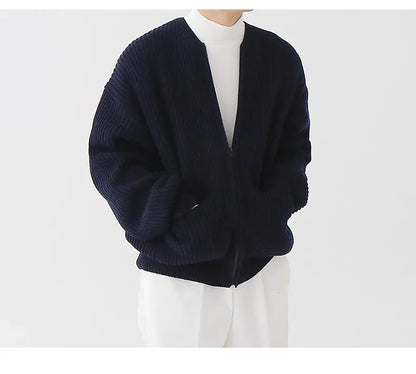 Men Zipper Sweater