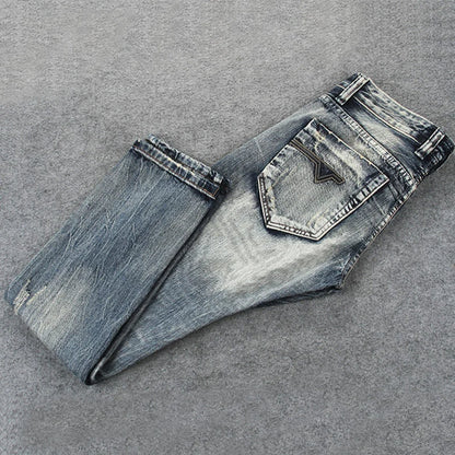 Men’s Retro Ripped Jeans