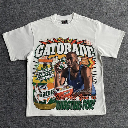 Y2K Vintage Basketball T-Shirt