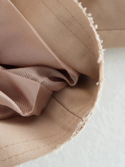 Cropped Trench Jacket