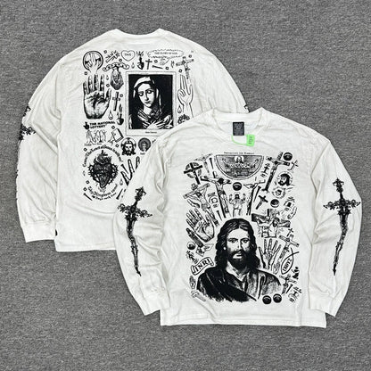 Saint Graffiti Long Sleeve Tee