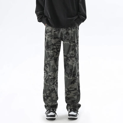 Grey Cargo Jeans