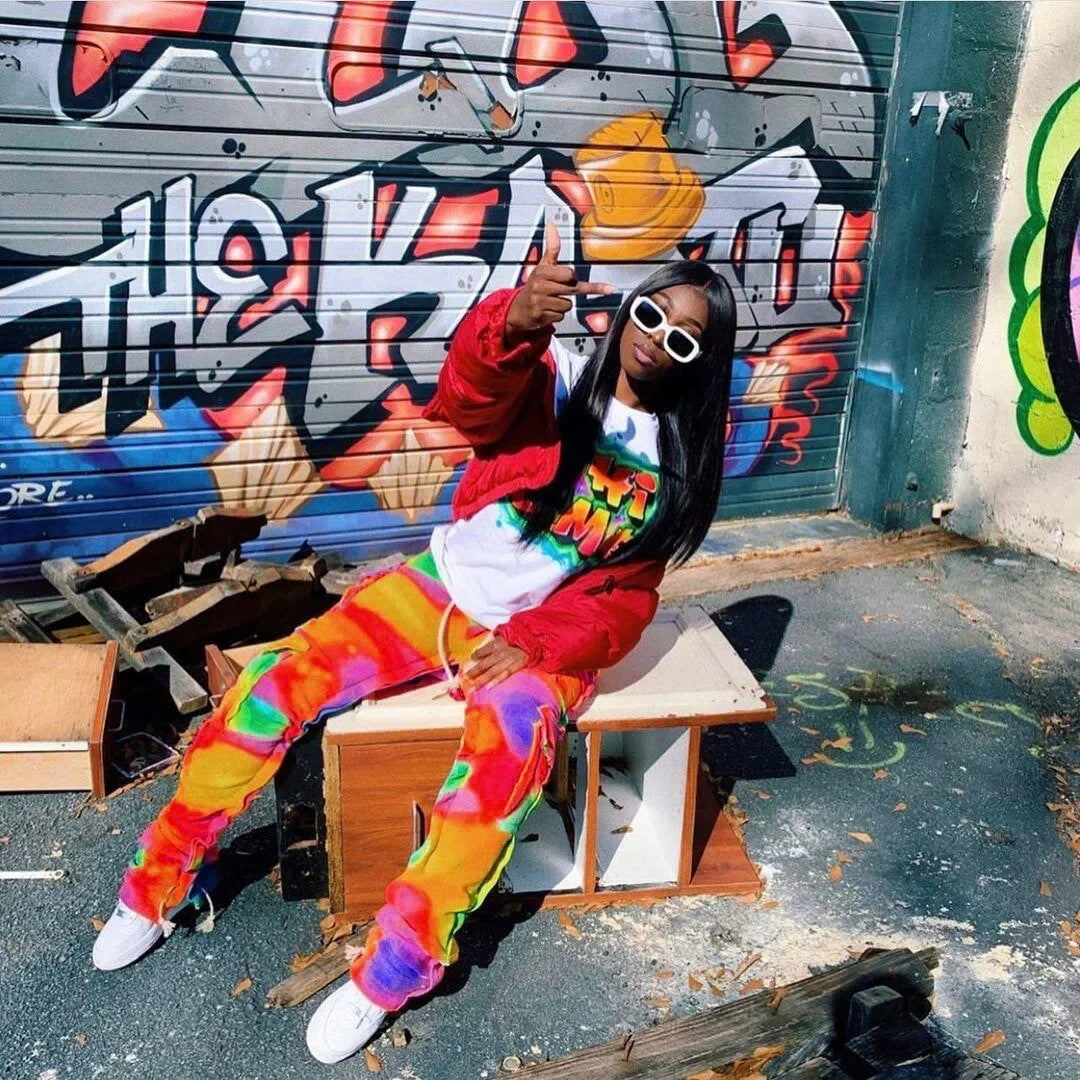 Tie-Dye Cargo Pants