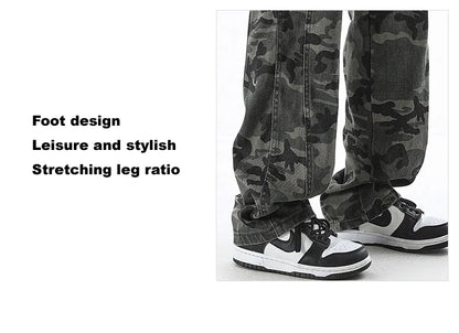 Grey Cargo Jeans