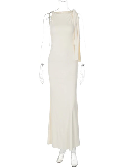 Y2K Bodycon Maxi Dress