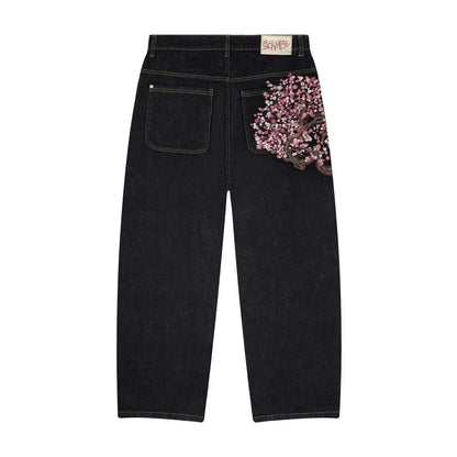 Y2K Cherry Blossom Pants