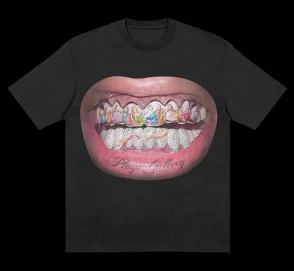 Vintage Cropped Graphic T-Shirt