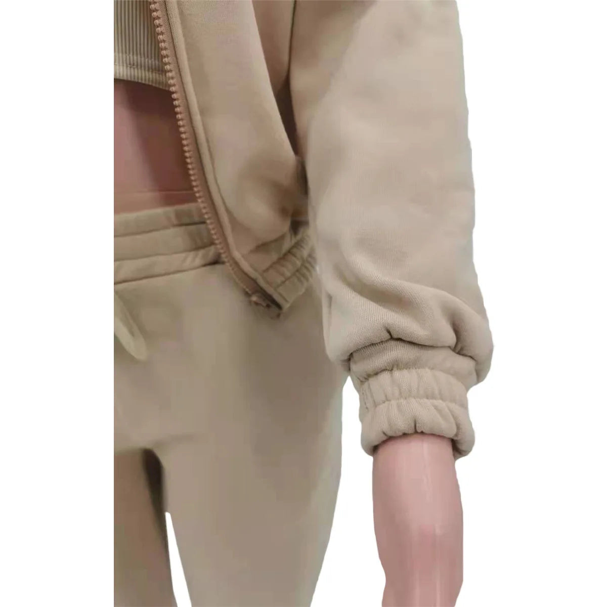 Women Sportswear Fleece Set