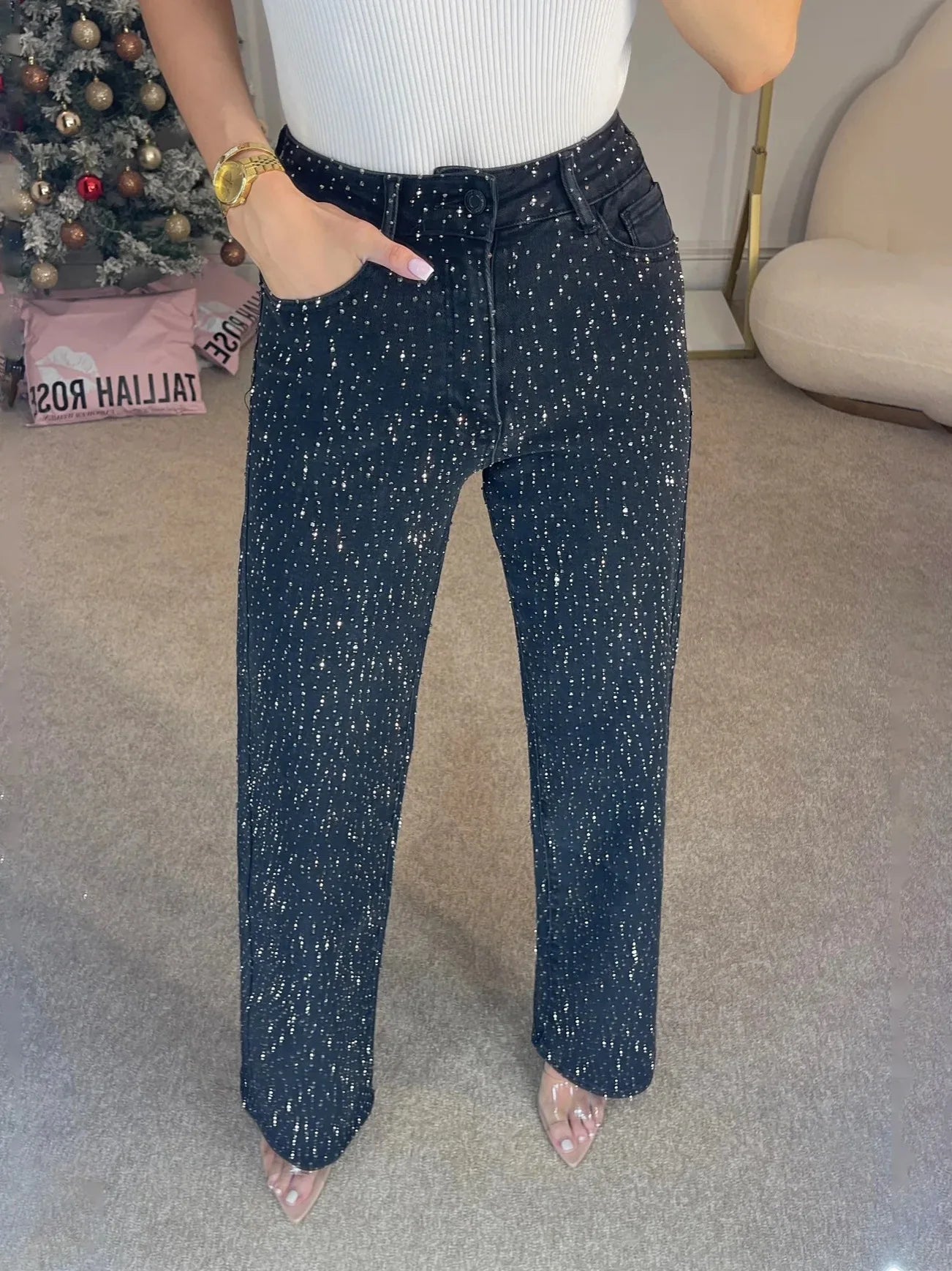 Diamond Straight Jeans