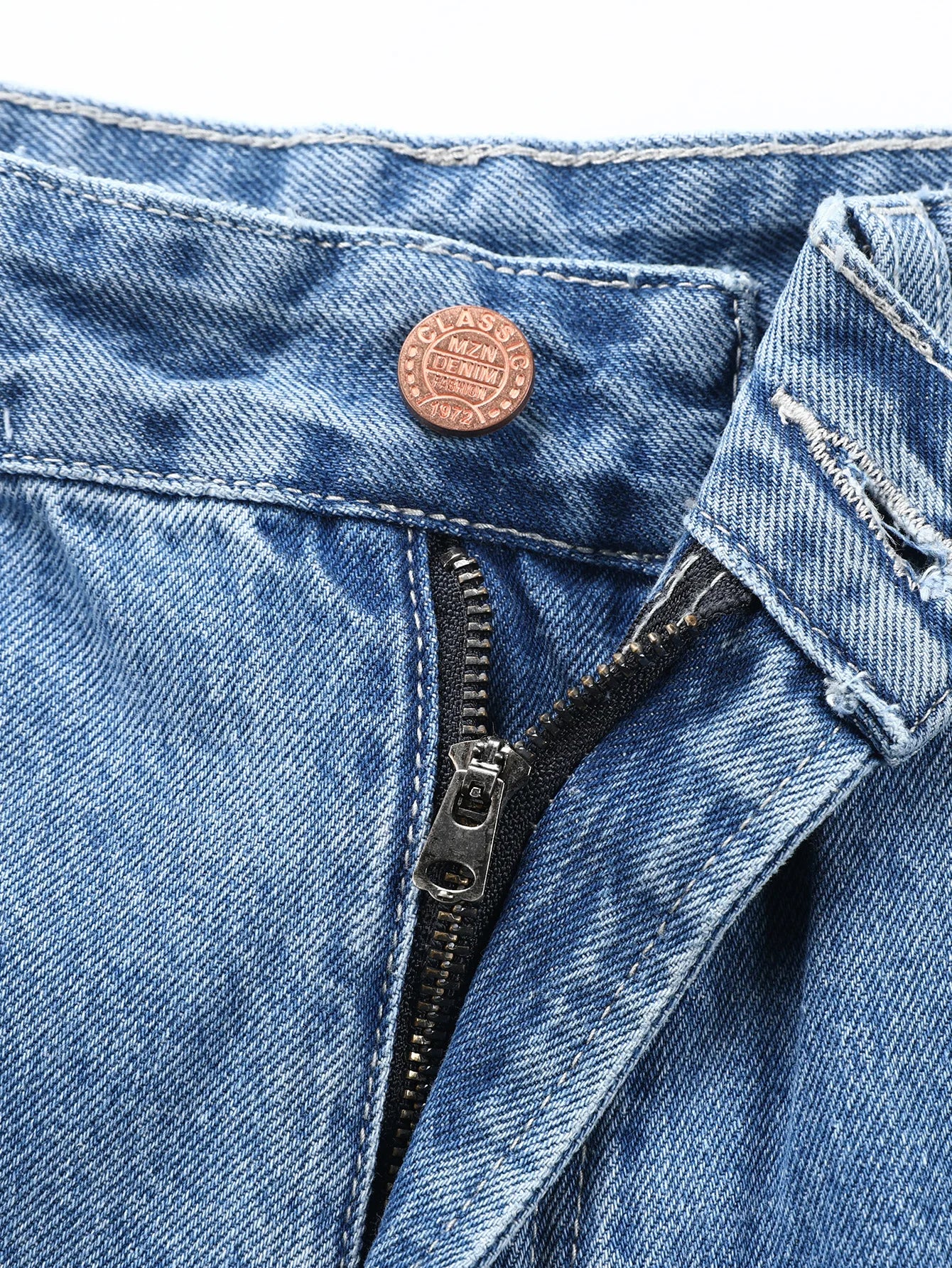 Y2K Ripped Baggy Denim