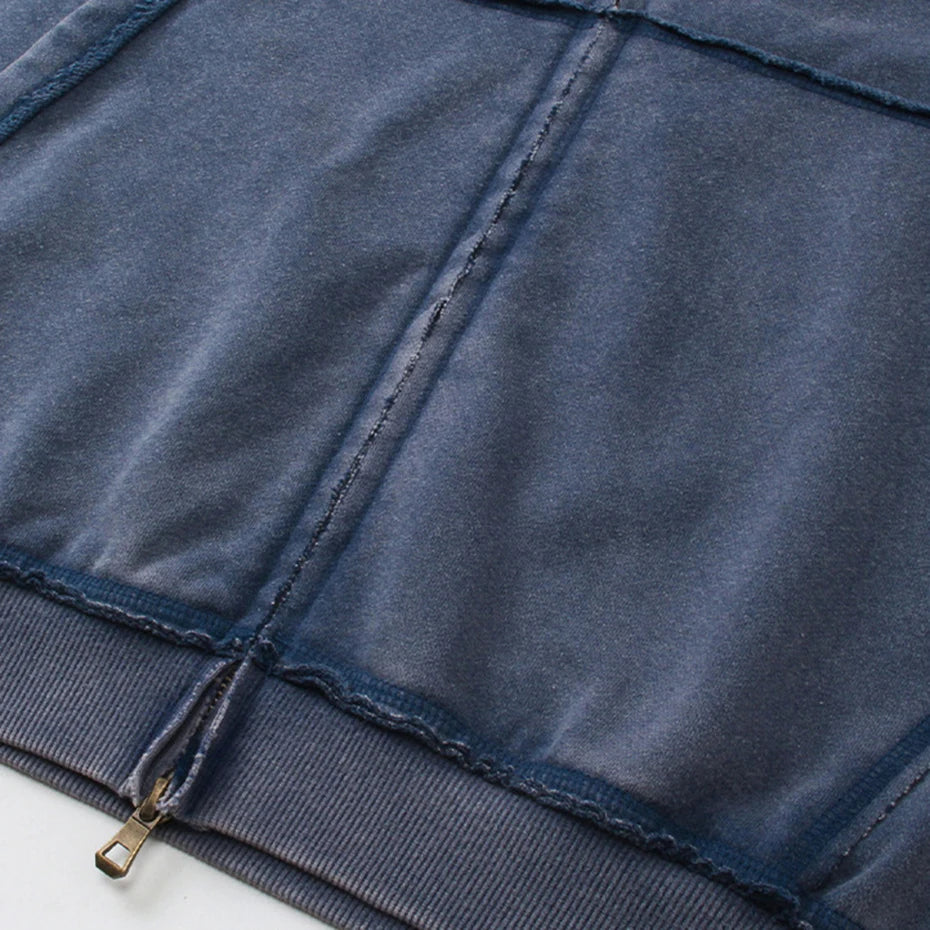 Vintage Zipper Hoodie