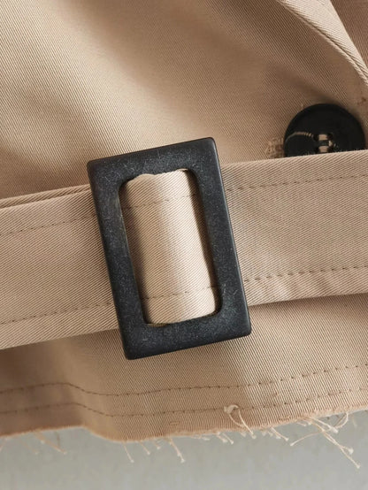 Cropped Trench Jacket