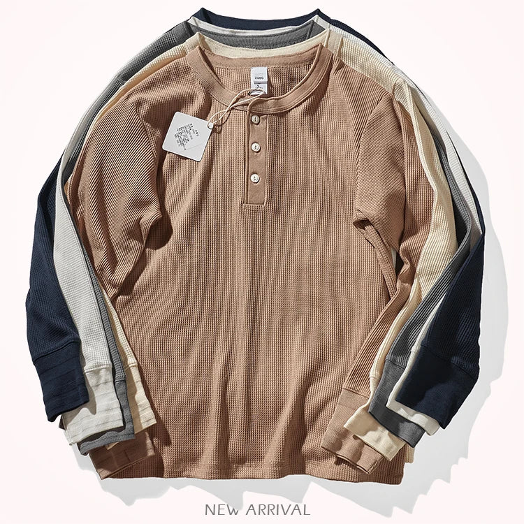 Men’s Heavyweight Henley Shirt