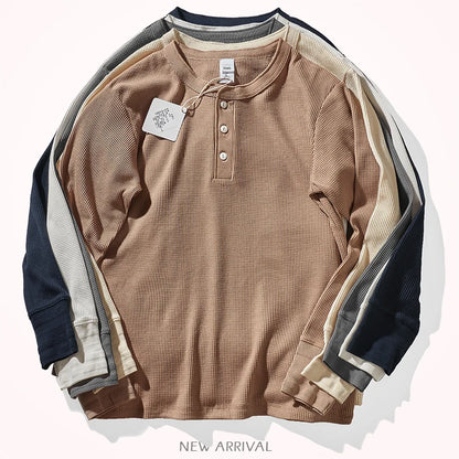 Men’s Heavyweight Henley Shirt