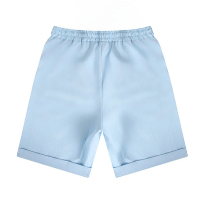 Men’s Beach Vacation Solid Color Shorts