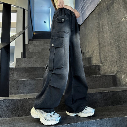 Vintage Baggy Denim Pants