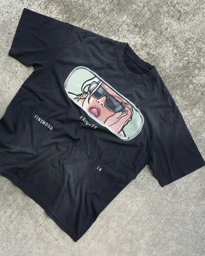 KEEP IT PRIVATE Skull Tee