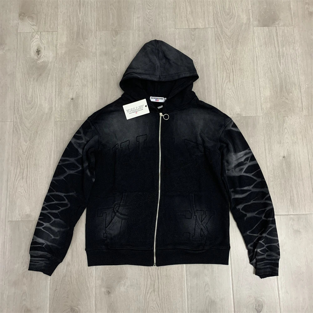 Wing Vale Zip-Up Hoodie