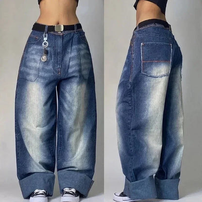 Y2K Vintage Baggy Cargo Jeans