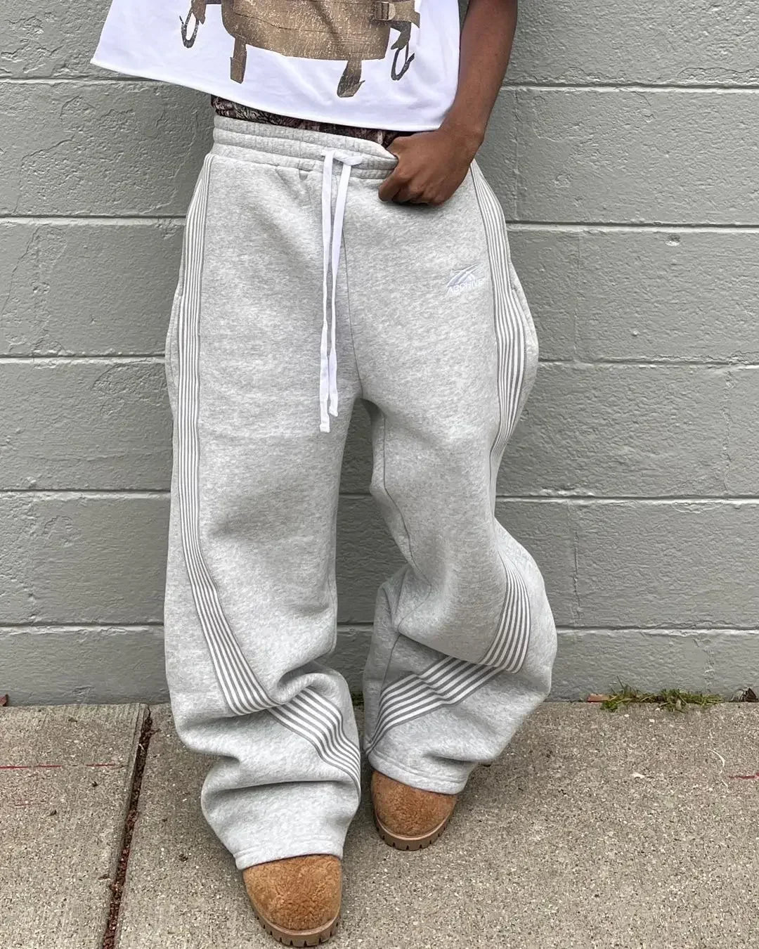 Baggy Pleated SweatPants