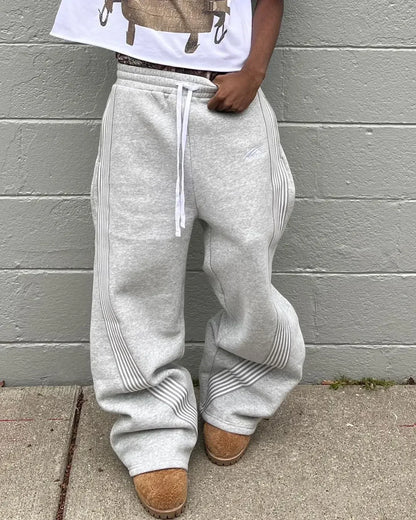 Baggy Pleated SweatPants