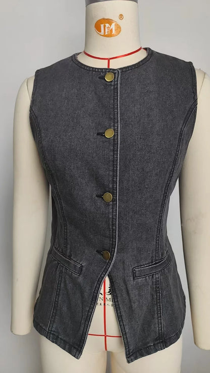 Two-Piece Vest Set