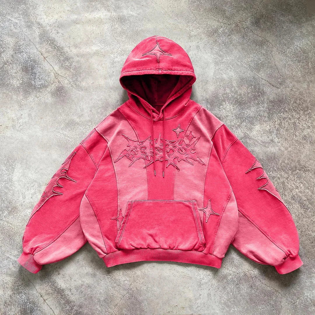 Dark Retro Streetwear Hoodie