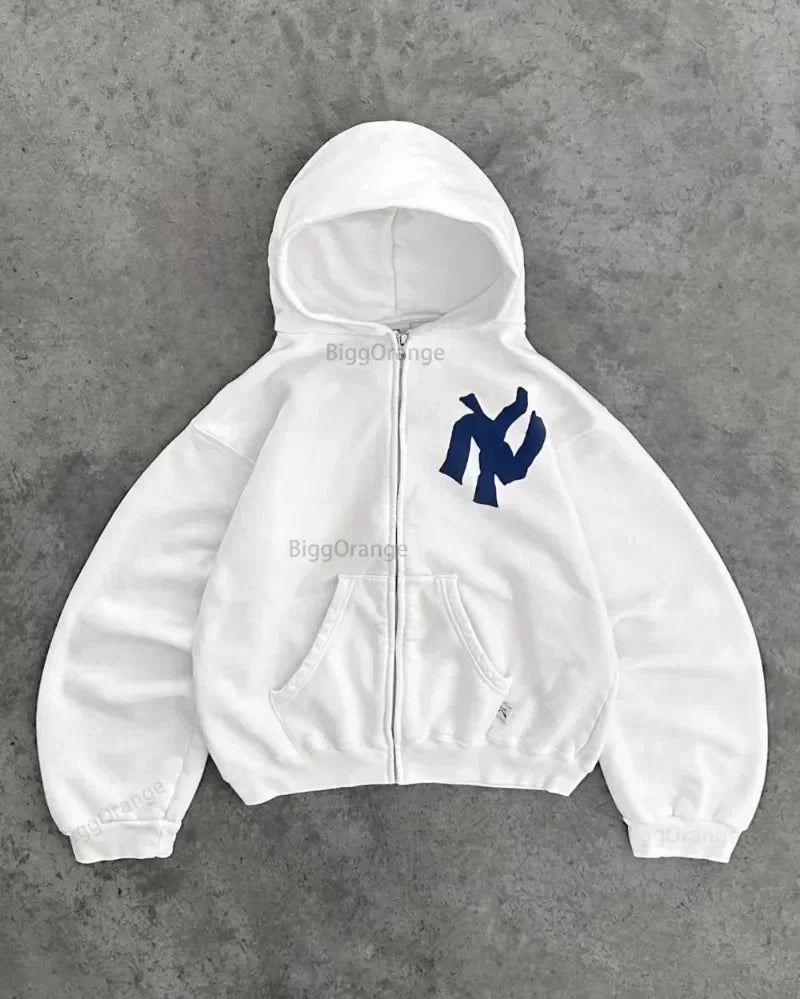 Y2K Zipper Hoodie