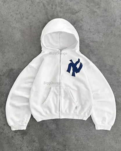 Y2K Zipper Hoodie