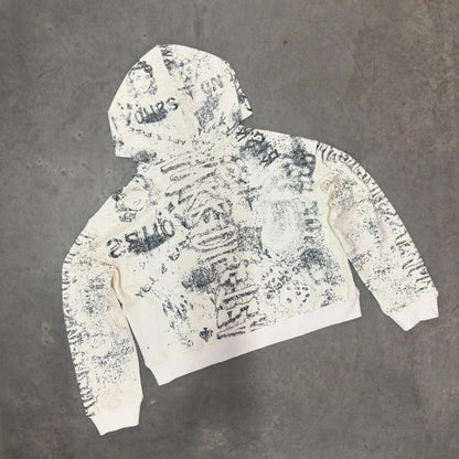 Y2K Hip-Hop Graffiti Hoodie