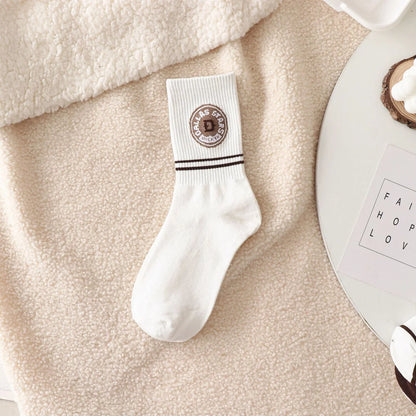Brown Stripe Socks