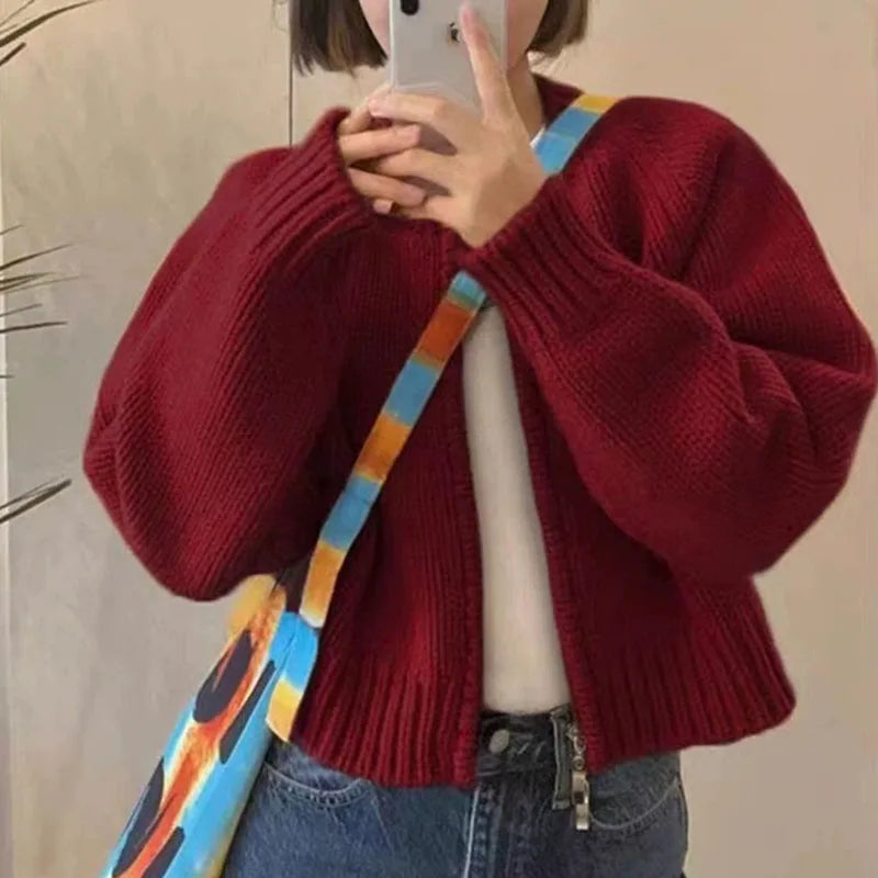 Women’s Winter Knit Cardigan