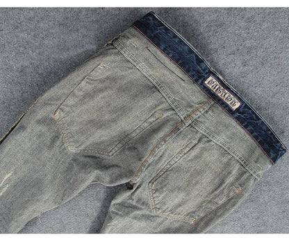 Men’s Retro Ripped Jeans