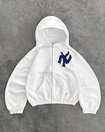 Y2K Zipper Hoodie