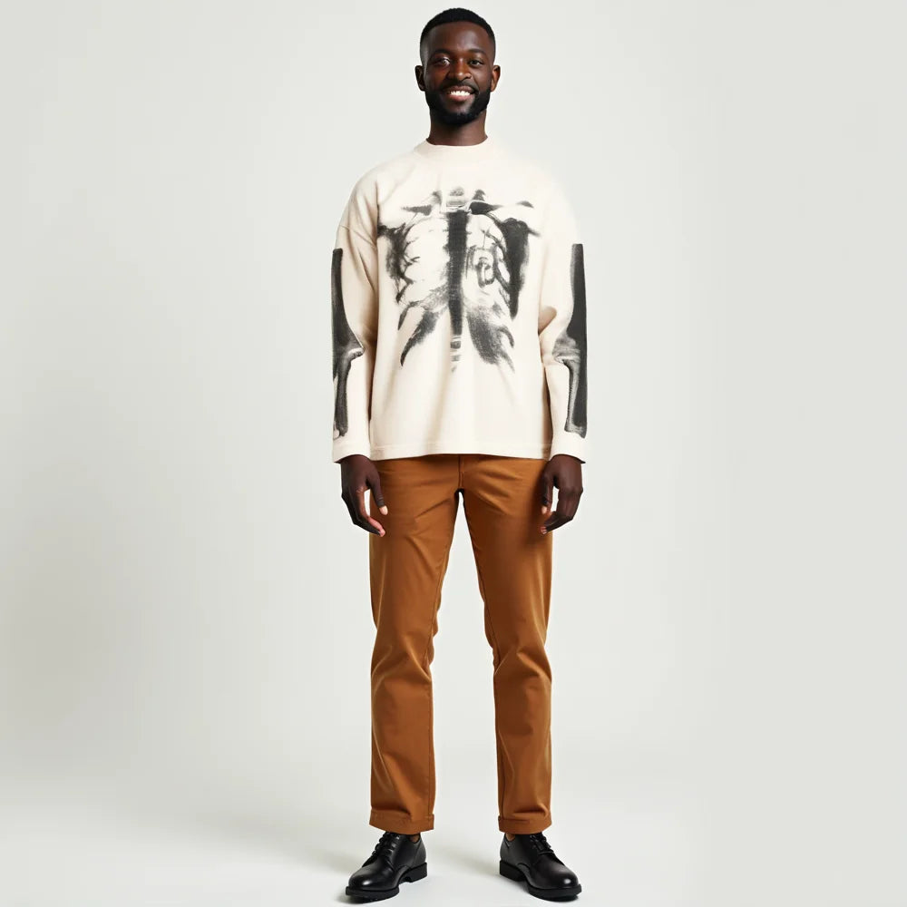 Waffle Skeleton T-Shirt