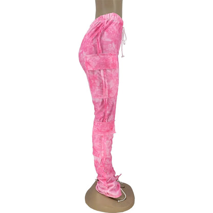 Tie-Dye Cargo Pants