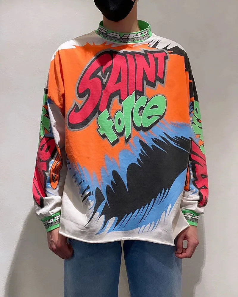 Saint Vintage Long Sleeve Tee