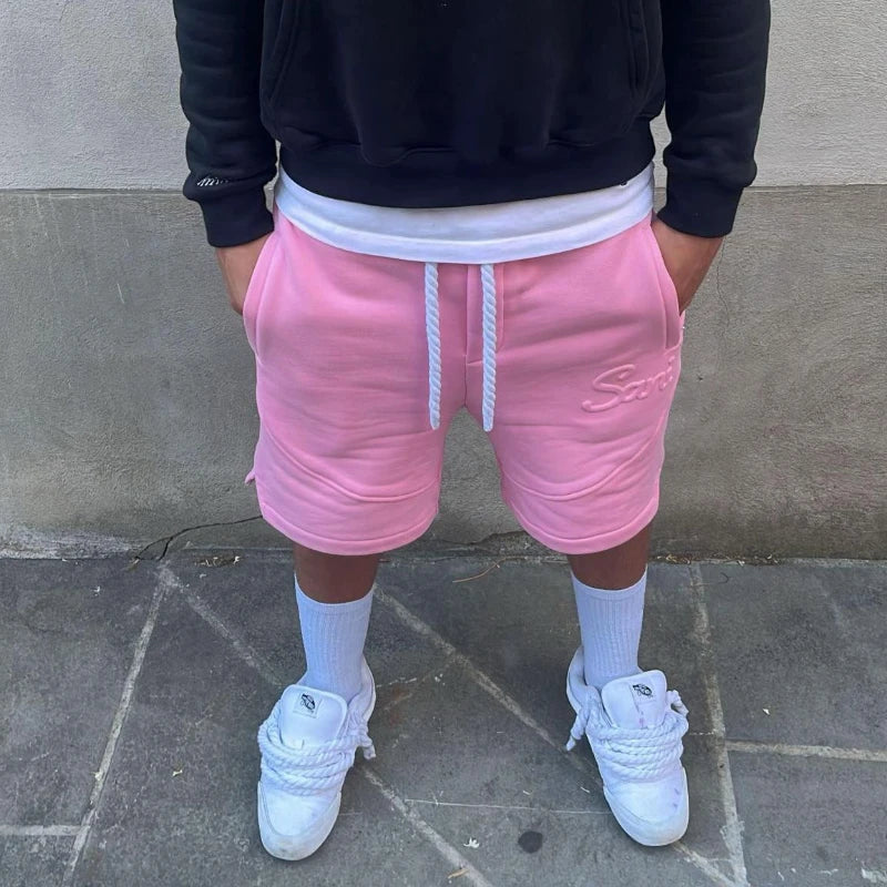 Y2K Solid Pink Sweatpants