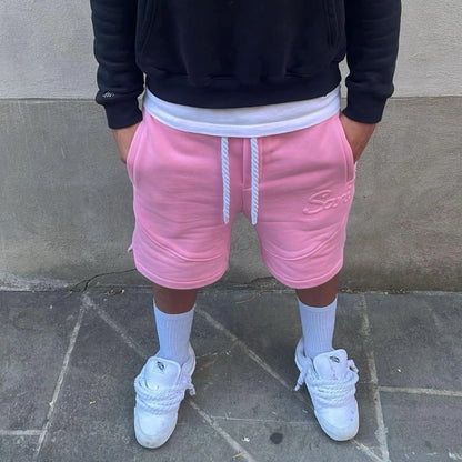 Y2K Solid Pink Sweatpants