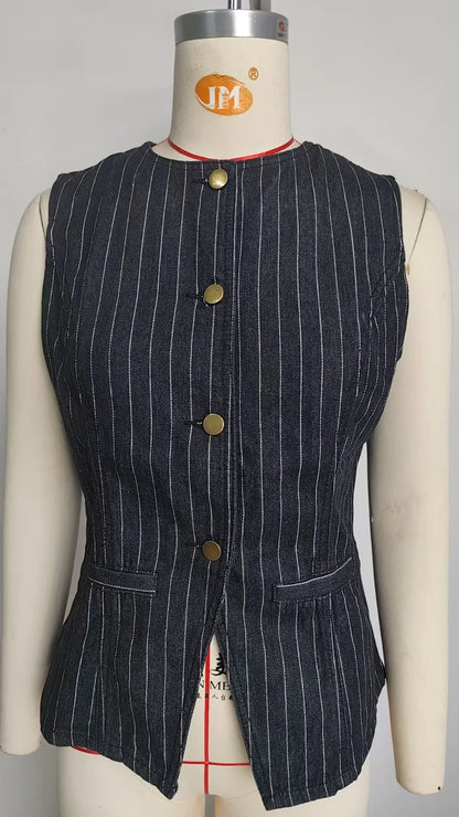 Two-Piece Vest Set