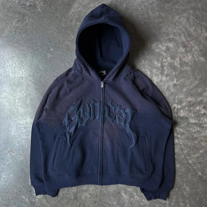 Y2K Zip Unisex Hoodie