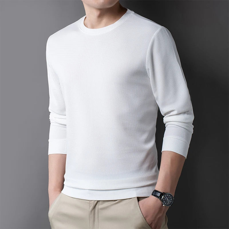 Casual Men’s Waffle T-Shirt