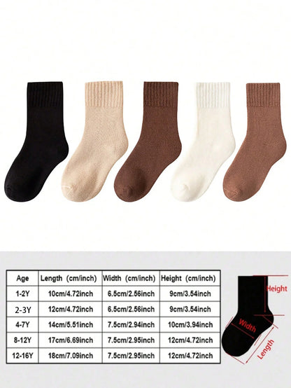 Children Fleece Lined Socks